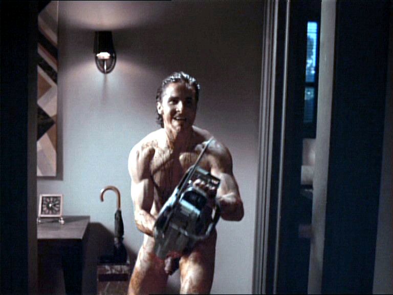 OMG, he’s naked: Christian Bale.