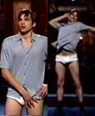Ashton Kutcher underwear SNL.