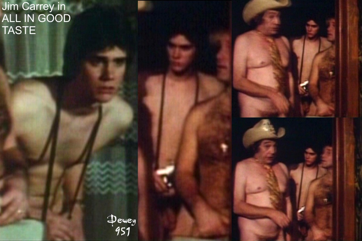 OMG, he’s naked: Jim Carrey.