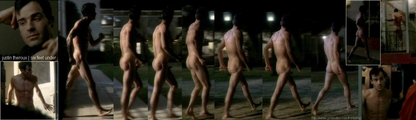 OMG, he’s naked: Justin Theroux.