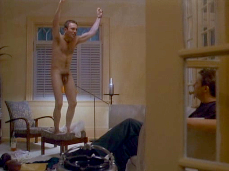 OMG, he’s naked: Peter Outerbridge.