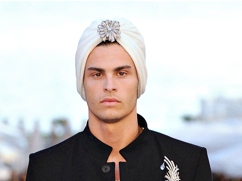 Gør alt med min kraft Depression menu OMG, wrap it up: The Chanel man turban - OMG.BLOG
