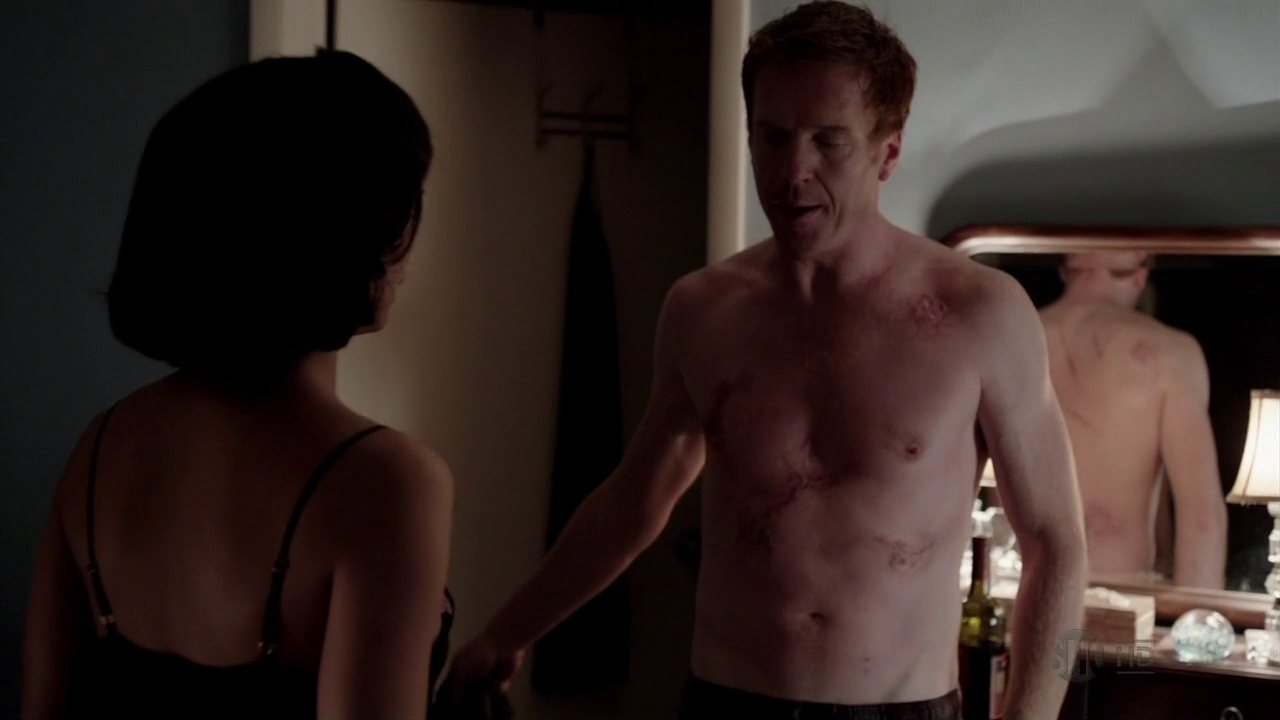 OMG, his butt: Damian Lewis.