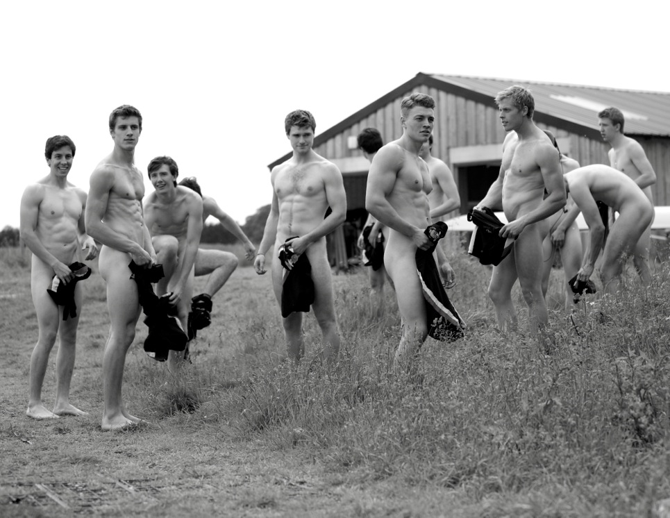 OMG, asses in a row: Warwick Rowing Team’s 2014 Calender countdown.
