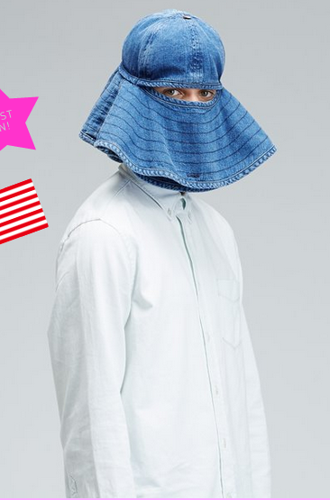 OMG, how Sheik: Presenting Opening Ceremony's 69 SUNBLOCK HAT