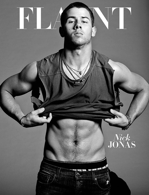 OMG, Nick Jonas channels Marky Mark for FLAUNT Magazine in his underwear 