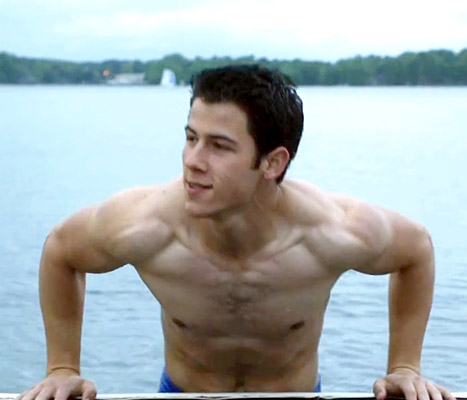 OMG, his butt: Nick Jonas in 'Careful What You Wish For' - OMG.BLOG