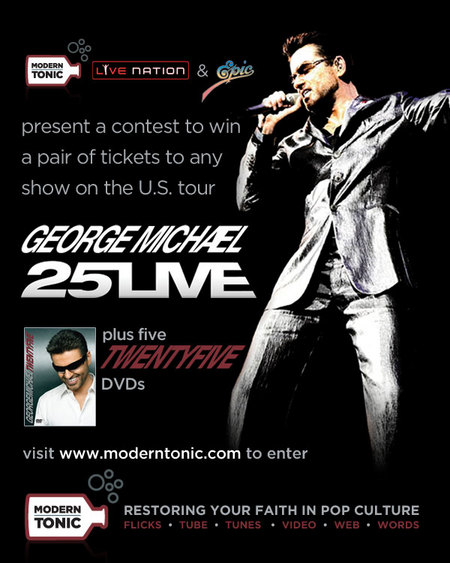 George Michael ticket giveaway at Modern Tonic - OMG.BLOG