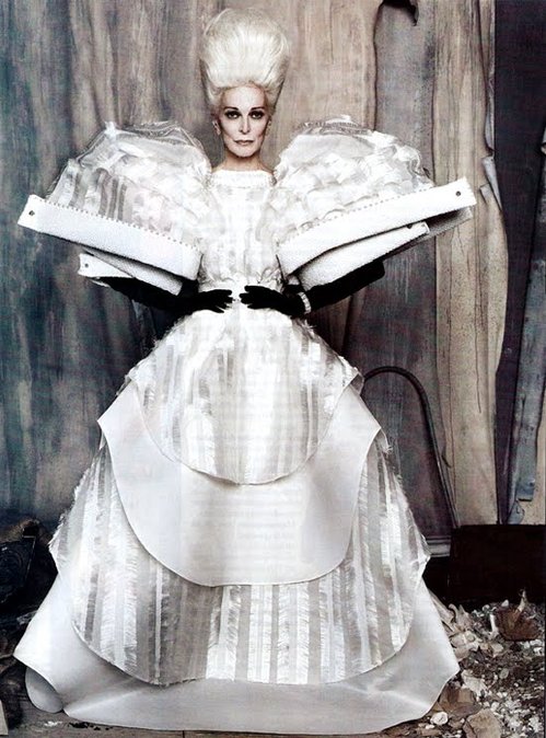 OMG, fashion don't crack: Carmen Dell'Orefice - OMG.BLOG