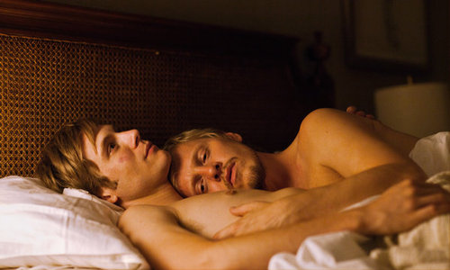 Omg They Re Naked Thure Lindhardt And Zachary Booth Omg Blog