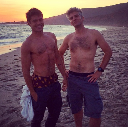 Zac Efron shirtless on set of We Are Your Friends