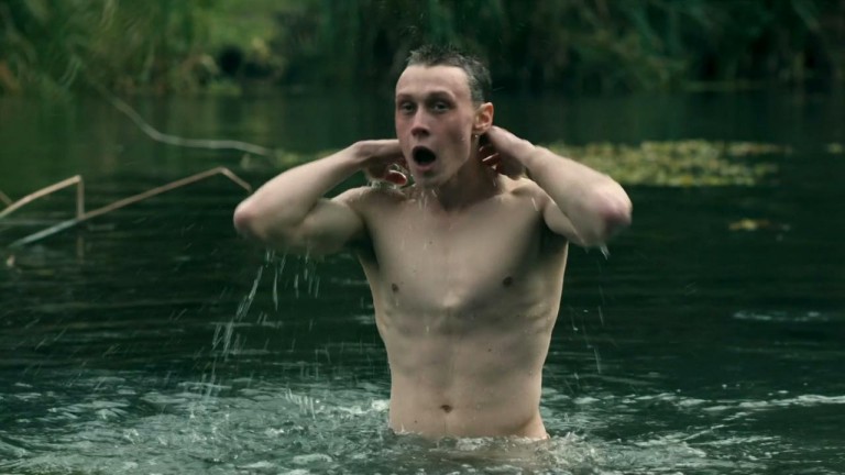 OMG, his butt: George Mackay in BBC Drama The Outcast 