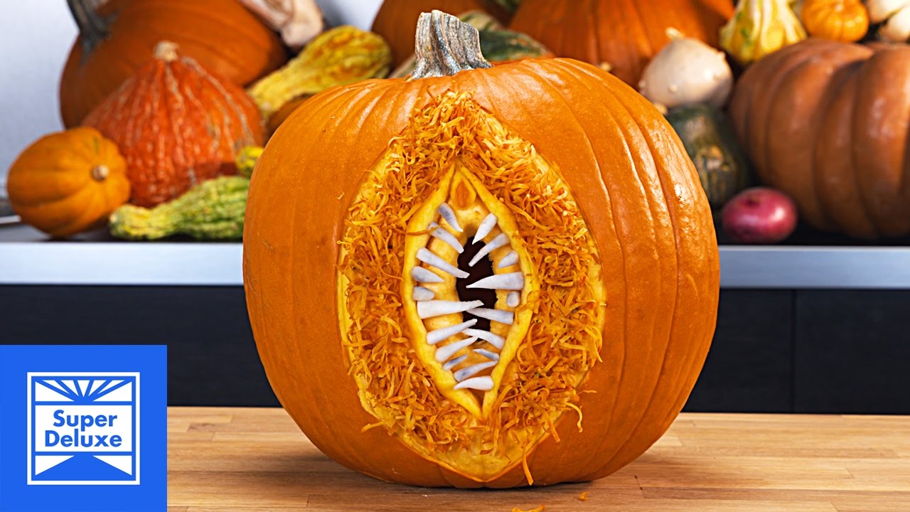 sexual carved pumpkins