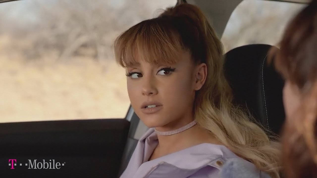 OMG, WATCH Ariana Grande gets her butt kicked out of a car in new T