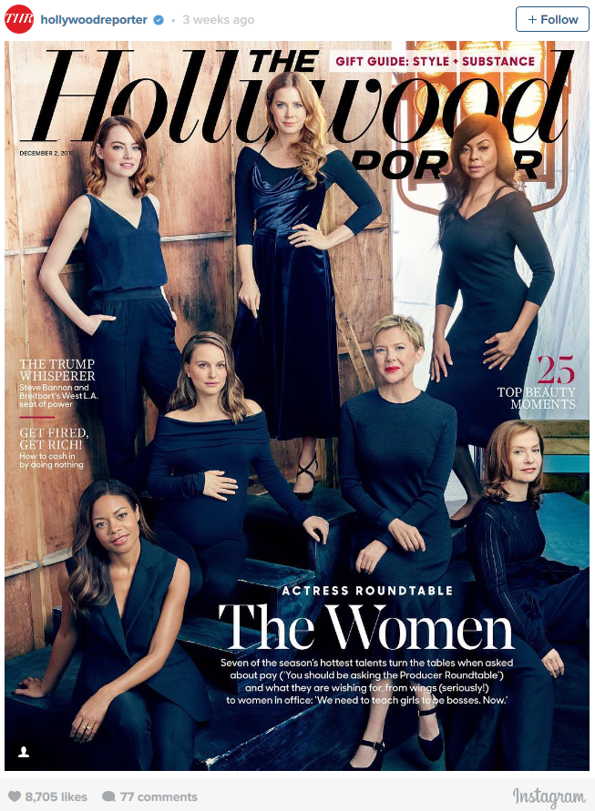 Omg, Here's A First Look At The Hollywood Reporter's The Women, Actress 