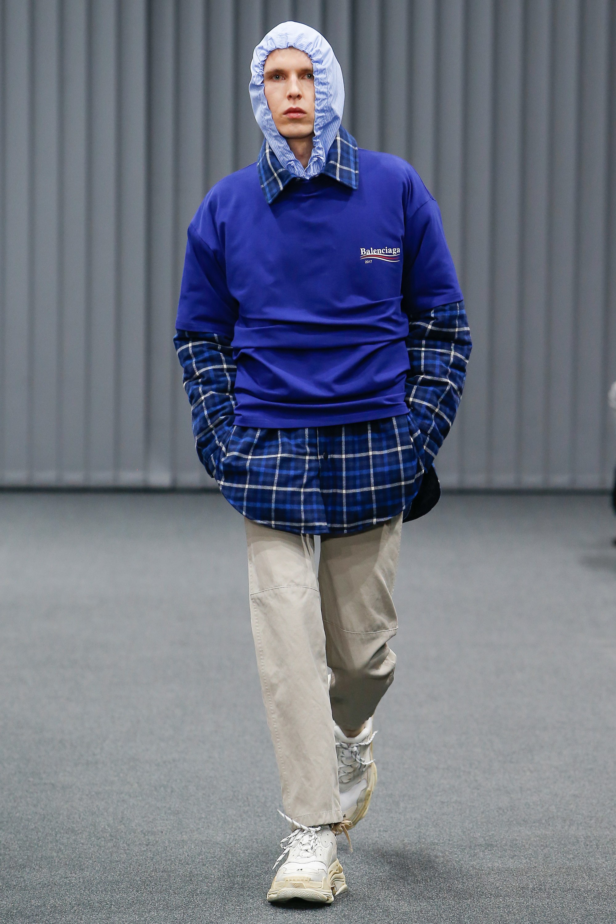 OMG, it's called Fashion. Look it up: Bernie chic in the Balenciaga ...