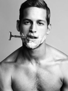OMG, his butt: Gay YouTube star and model Max Emerson shows off his tee