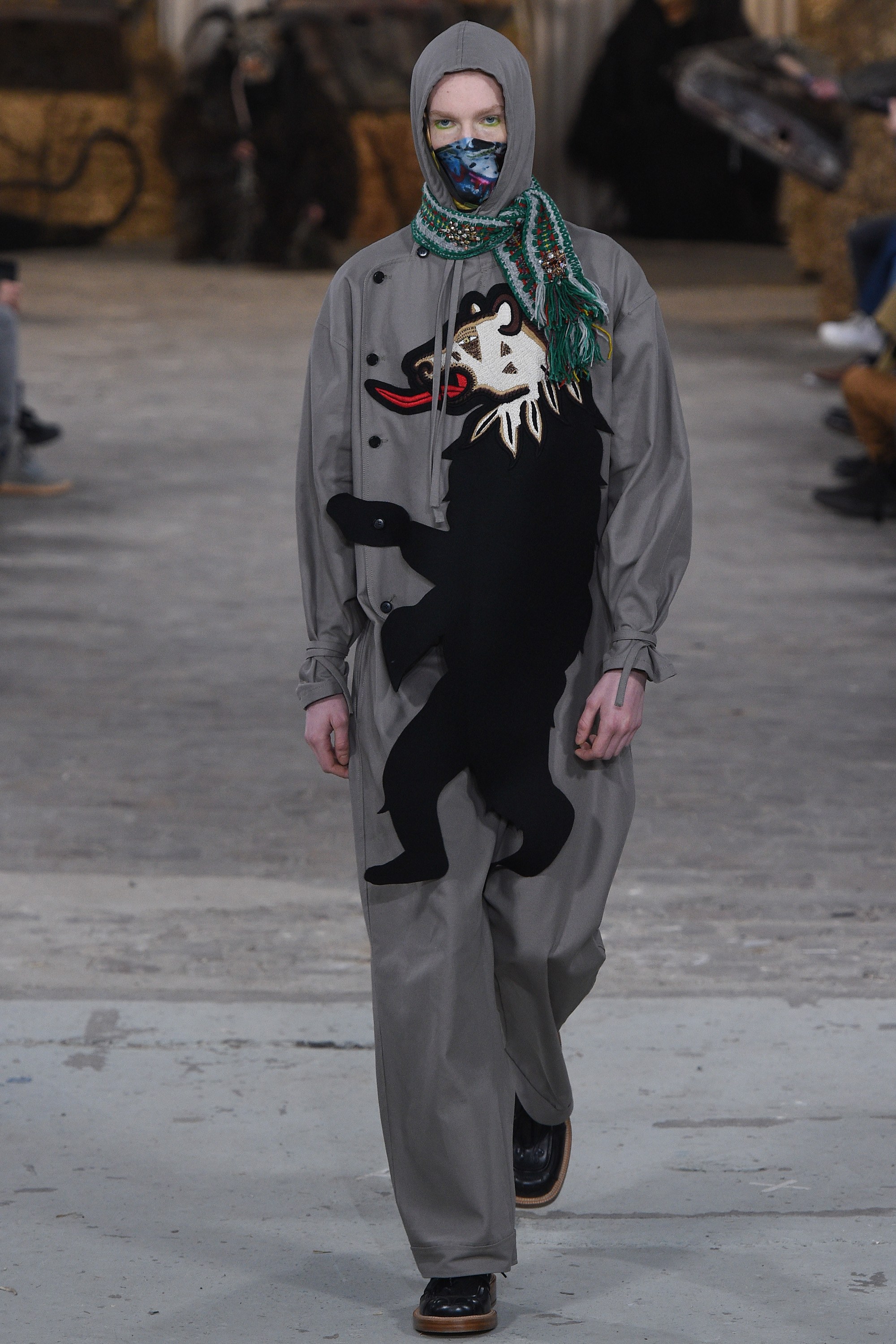 OMG, it's called Fashion. Look it up: Walter Van Beirendonck FW17 men's  collection 