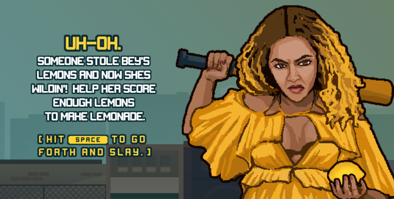Beyonce Lemonade Rage video game