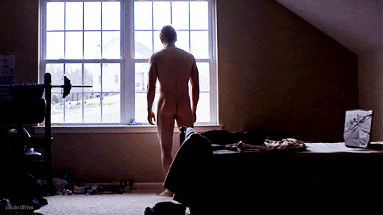 OMG, his butt: The OA’s Patrick Gibson.