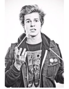 OMG, he's naked: Lead singer of pop band The Neighbourhood, Jesse