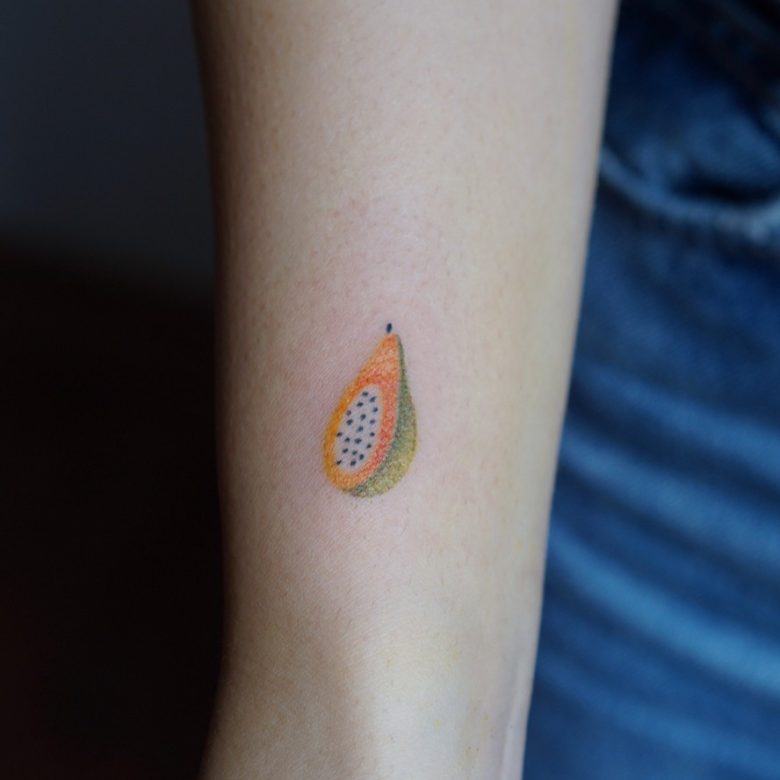 Jess Chen hand poke tattoo