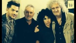 Lady Gaga with Queen and Adam Lambert in Australia