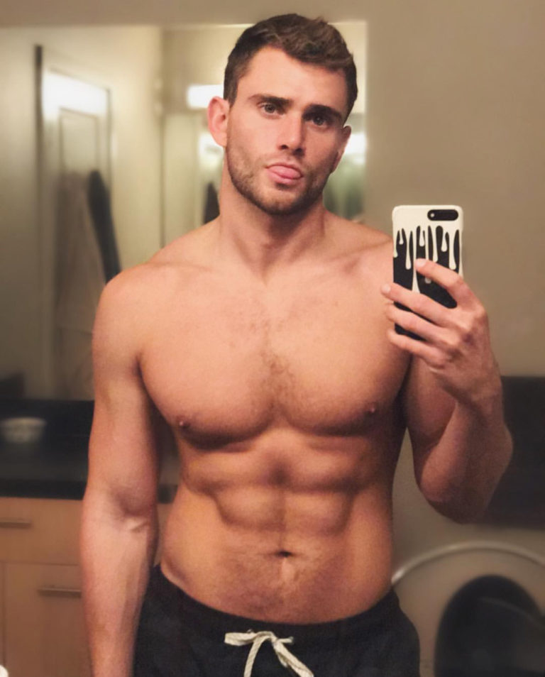 OMG, hes naked: Model, industrial engineer and Insta 