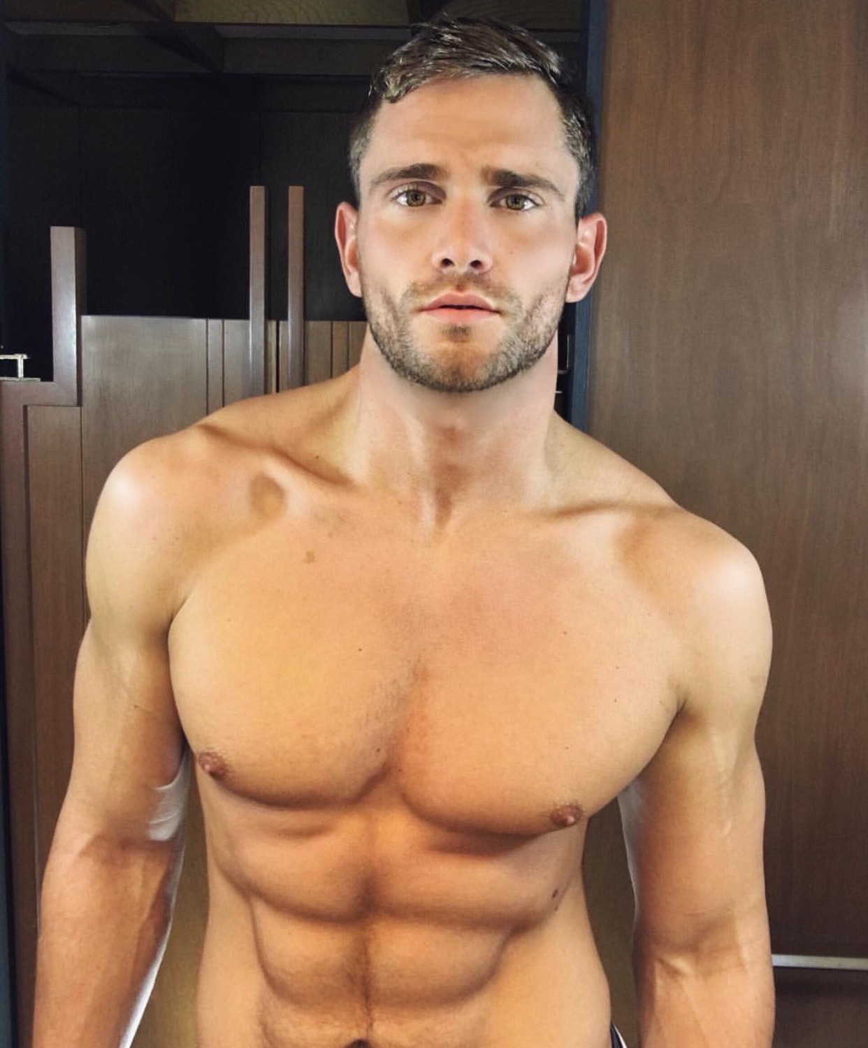 OMG, hes naked: Model, industrial engineer and Insta 