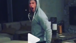 Chris Hemsworth Wrecking Ball lip sync