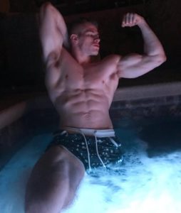 OMG, he's naked: Bodybuilder, model and Instagram star Patrick Leblanc