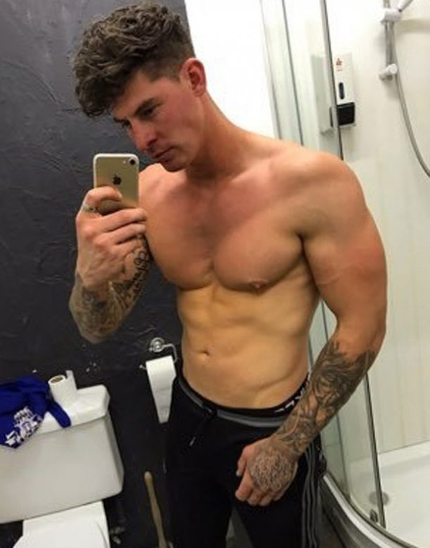 OMG, hes naked UHGAIN: Big Brother 18s Sam Chaloner.
