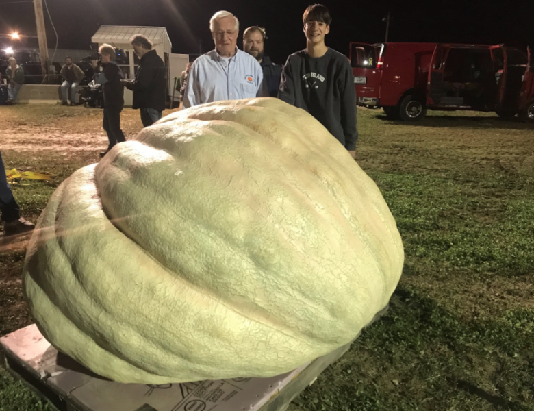 Largest pumpkin 2018