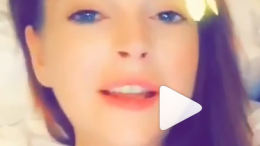 Lindsay Lohan birthday message for Dina