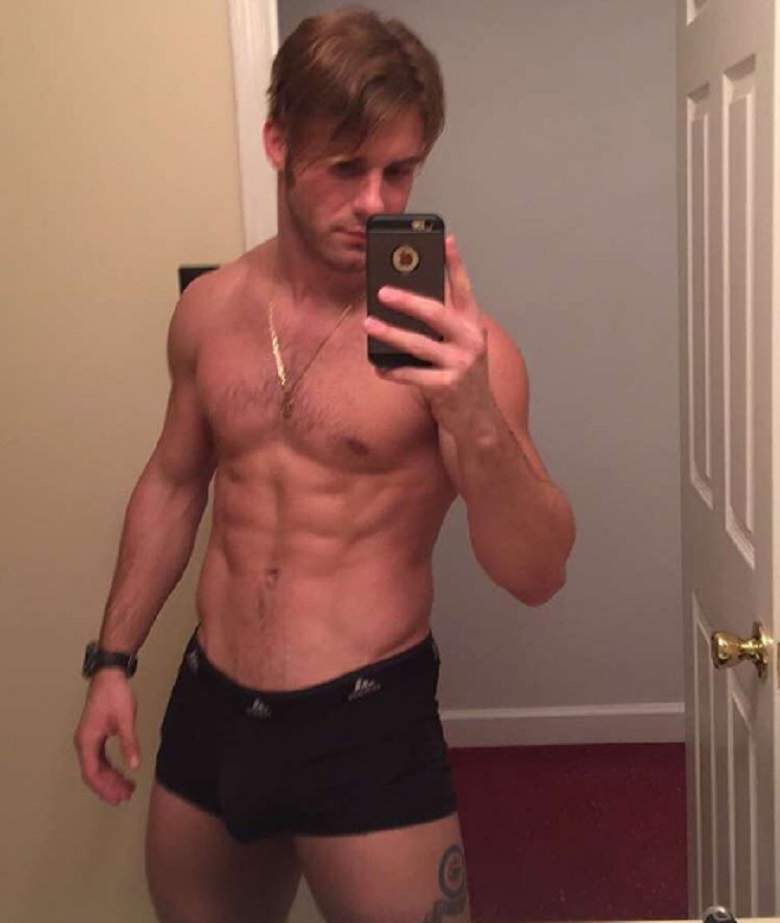 Provocative Paulie Calafiore from Big Brother naked.