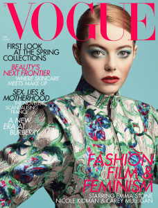 OMG, Rojo Caliente! 'The Favourite' star Emma Stone covers British ...