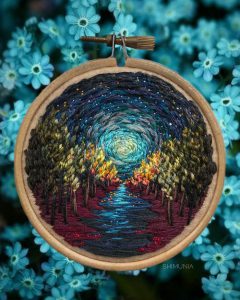 OMG, this Russian artist pushes embroidery style beyond anything you've ...