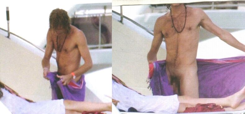 OMG, he’s naked RETRO EDITION: Andrea Casiraghi bares his royal scepter and...