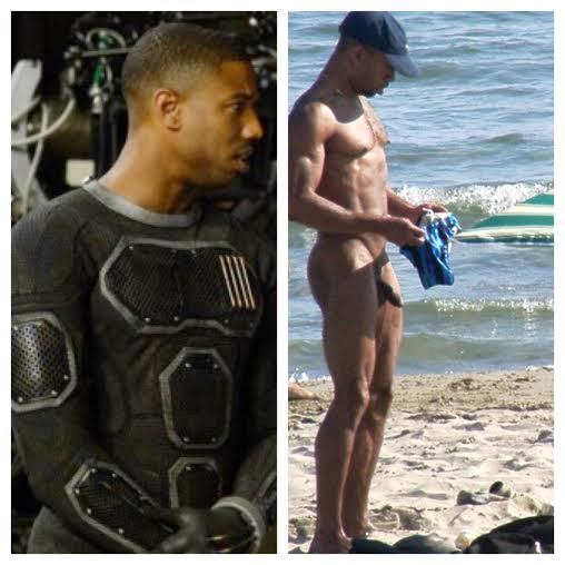 Omg He S Naked Black Panther And Fantastic Four Star Michael B