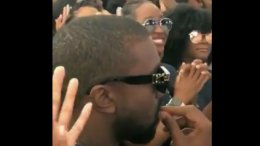 Kanye West eats earwax