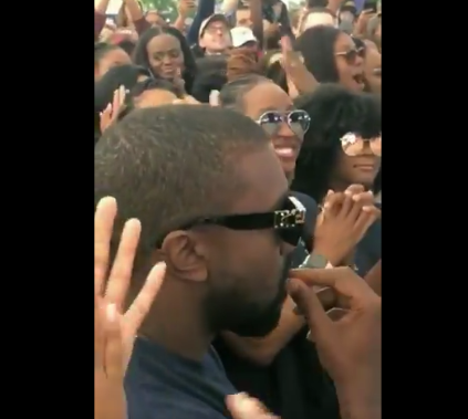 Kanye West eats earwax