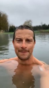 OMG, he's naked: Reality TV explorer Bear Grylls shares full-frontal