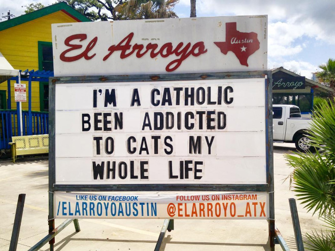 OMG This restaurant in Texas puts up the funniest signs ever - OMGBLOG