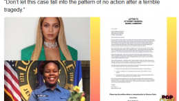 Beyonce letter for Breonna Taylor