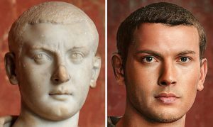 OMG, Artist shows how Roman emperors looked in real life by using ...