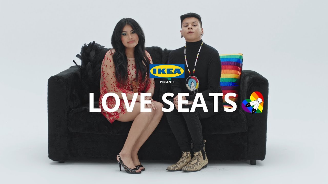 OMG, IKEA has release Pride edition love seats and... they're... well, DIFFERENT OMG.BLOG