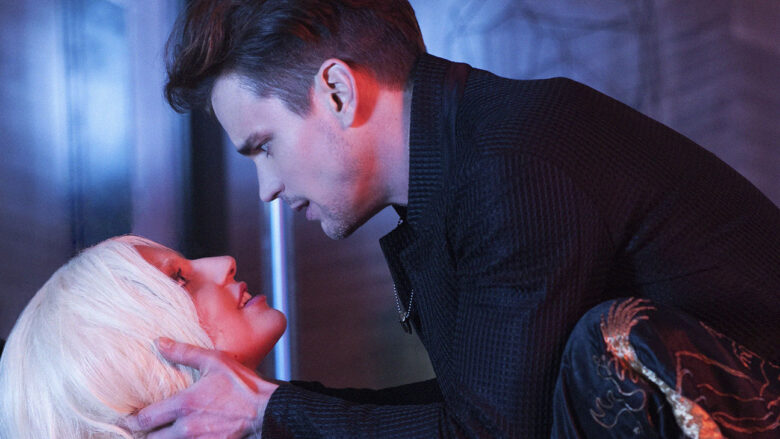 Mat Bomer and Lady Gaga in American Horror Story