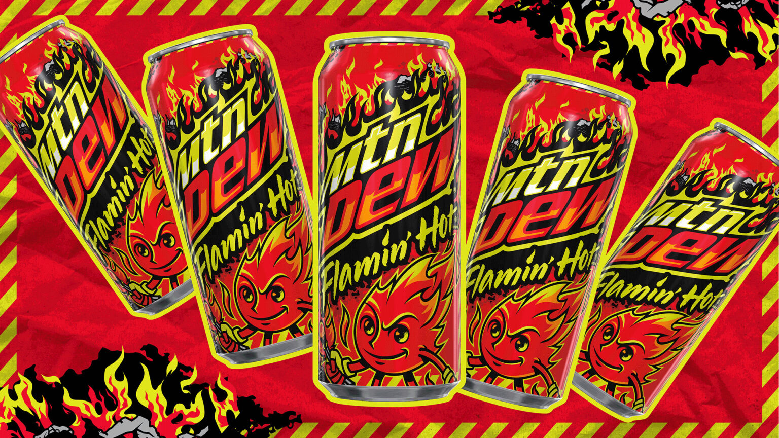 mountain dew flamin hot cheeto collab - OMG.BLOG