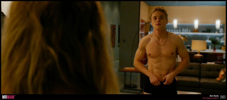 OMG, hes naked Ben Hardy in The Voyeurs picture
