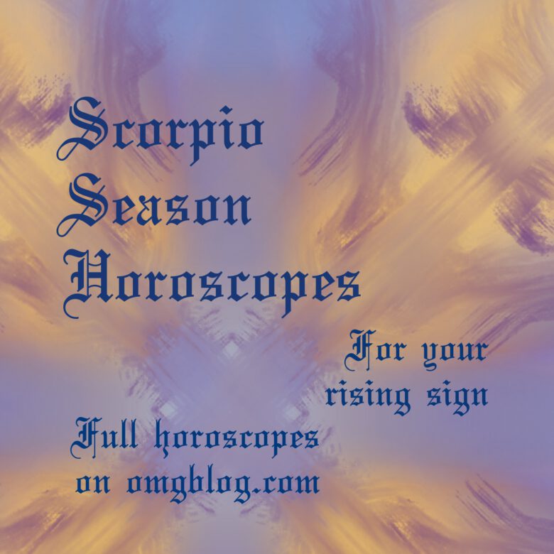 Scorpio Season Horoscopes